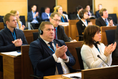 06.10.2016. Konference “KONKURĒTSPĒJA CAUR SADARBĪBU: JAUNI STRATĒĢISKIE UN PĀRVALDES RISINĀJUMI RĪGAS METROPOLES AREĀLA PAŠVALDĪBĀM”