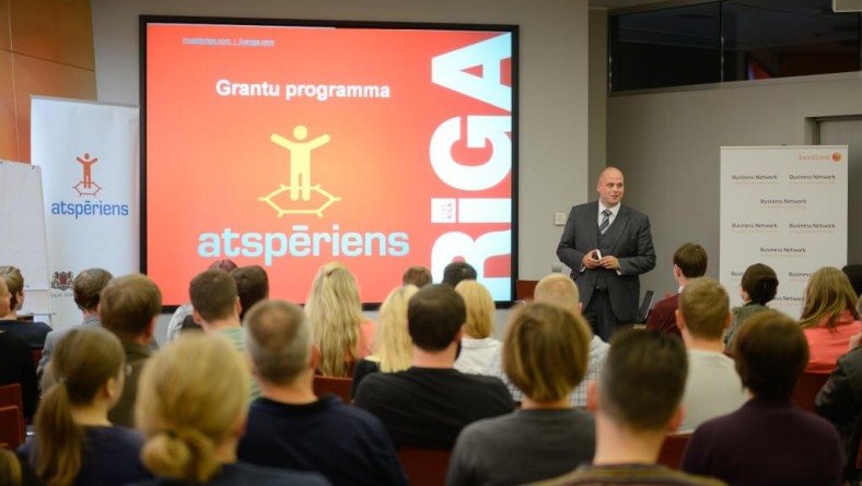 Notika seminārs “Kā pieteikties grantu programmai “ATSPĒRIENS”