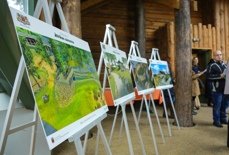 Līdz Latvijas simtgadei Rīgas zoodārzā plānots uzbūvēt vērienīgu ekspozīciju “Āfrikas savanna”