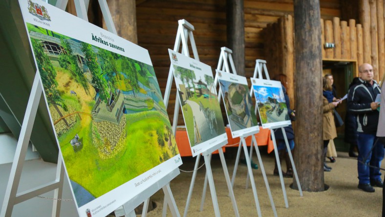 Līdz Latvijas simtgadei Rīgas zoodārzā plānots uzbūvēt vērienīgu ekspozīciju “Āfrikas savanna”