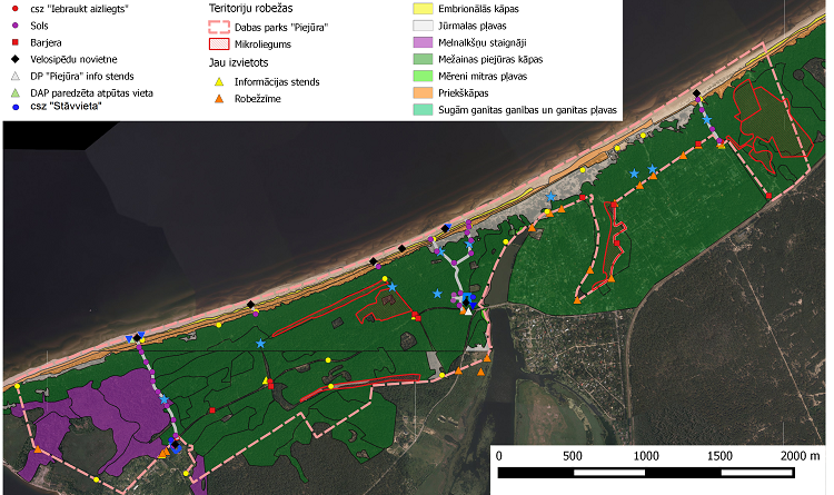 Centrālā  finanšu un līgumu aģentūra  ir apstiprinājusi ar nosacījumu Rīgas domes Pilsētas attīstības departamenta projektu “Antropogēno slodzi mazinošas infrastruktūras izbūve un rekonstrukcija dabas parkā “Piejūra”  (Natura 2000 vieta)”