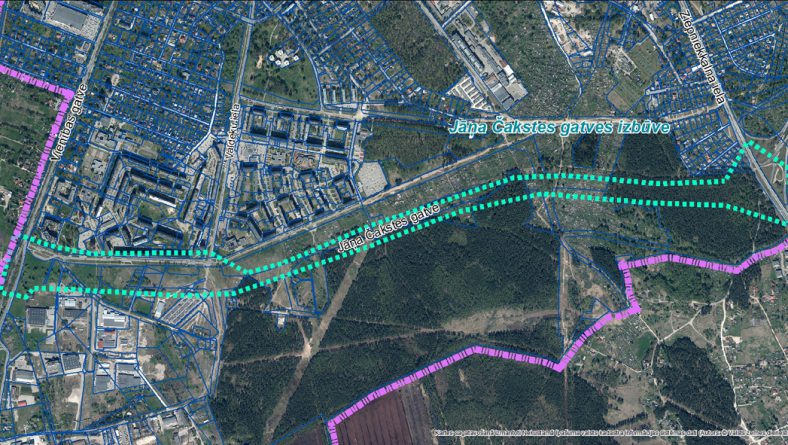 Paziņojums par sākotnējā IVN procedūras piemērošanu projekta “Zemgales virziena maģistrālais transporta mezgls. I un II kārta – Jāņa Čakstes gatves izbūve no Vienības gatves līdz Ziepniekkalna ielai” realizācijai