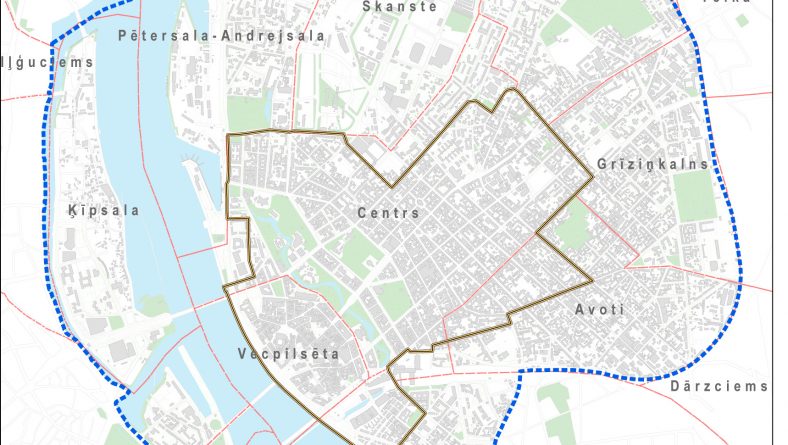 Paziņojums par Rīgas vēsturiskā centra un tā aizsardzības zonas  tematisko plānojumu izstrādes uzsākšanu