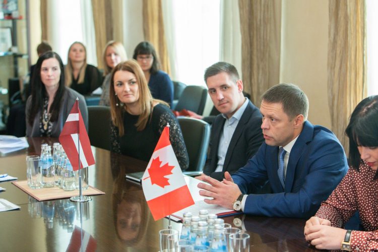 Edmontonas pašvaldības delegācijas vizīte Rīgā