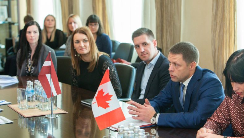 Edmontonas pašvaldības delegācijas vizīte Rīgā