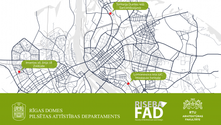 Aicinām novērtēt arhitektūras studentu projektu ieceres  publiskās ārtelpas labiekārtošanai