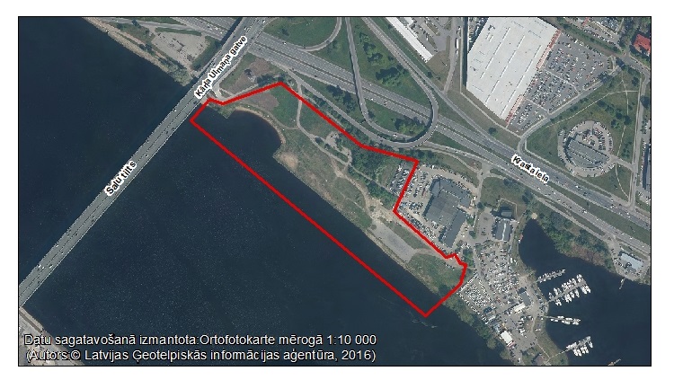 Paziņojums par lokālplānojuma izstrādes uzsākšanu teritorijai starp Krasta ielu, Salu tiltu un Daugavu