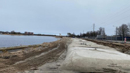 Pabeigta Buļļupes aizsargdambja kodola izveide