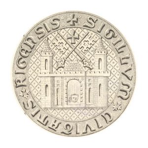 Zīmogs un zīmoga nospiedums, 1347. g.