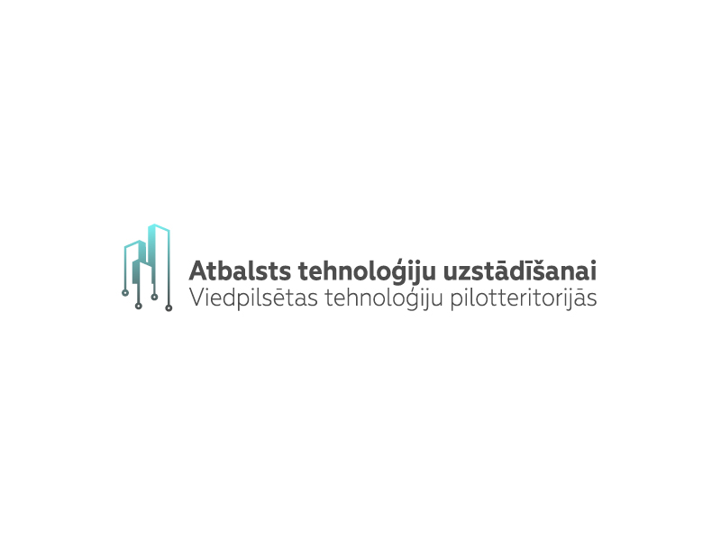 Logo Atbalsts tehnoloģiju uzstādīšanai viedpilsētas tehnoloģiju pilotteritorijās
