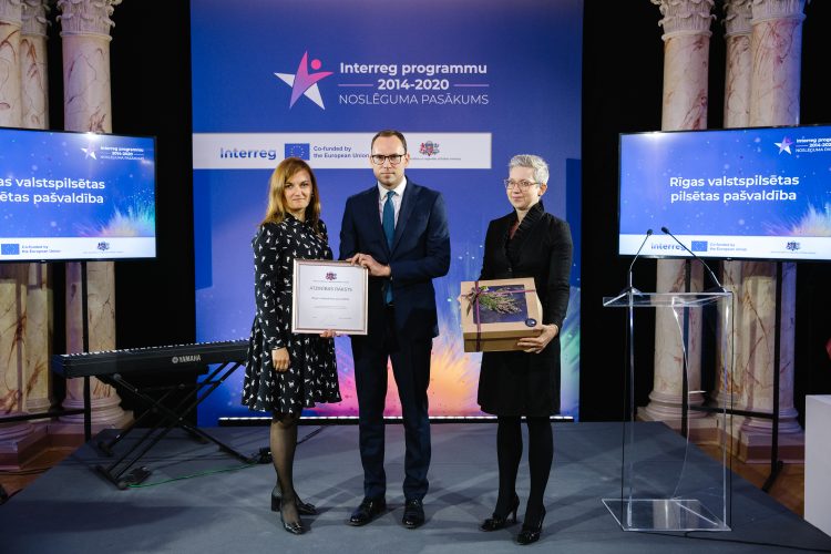 Rīgas pašvaldība saņem atzinību par veiksmīgu Centrālā Baltijas jūras reģiona pārrobežu sadarbības programmas projektu īstenošanu