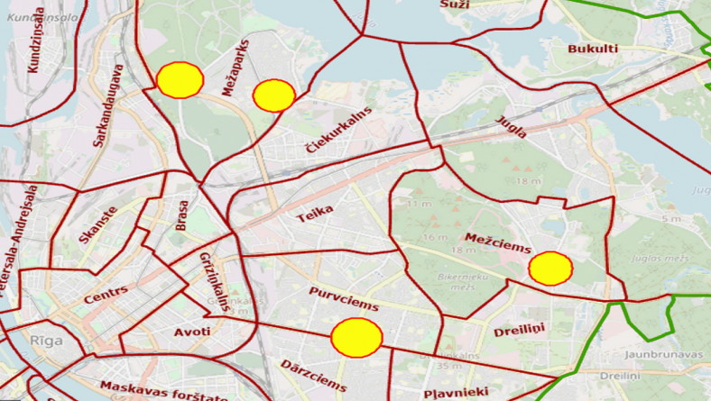 Pārtrauc četru lokālplānojumu izstrādi