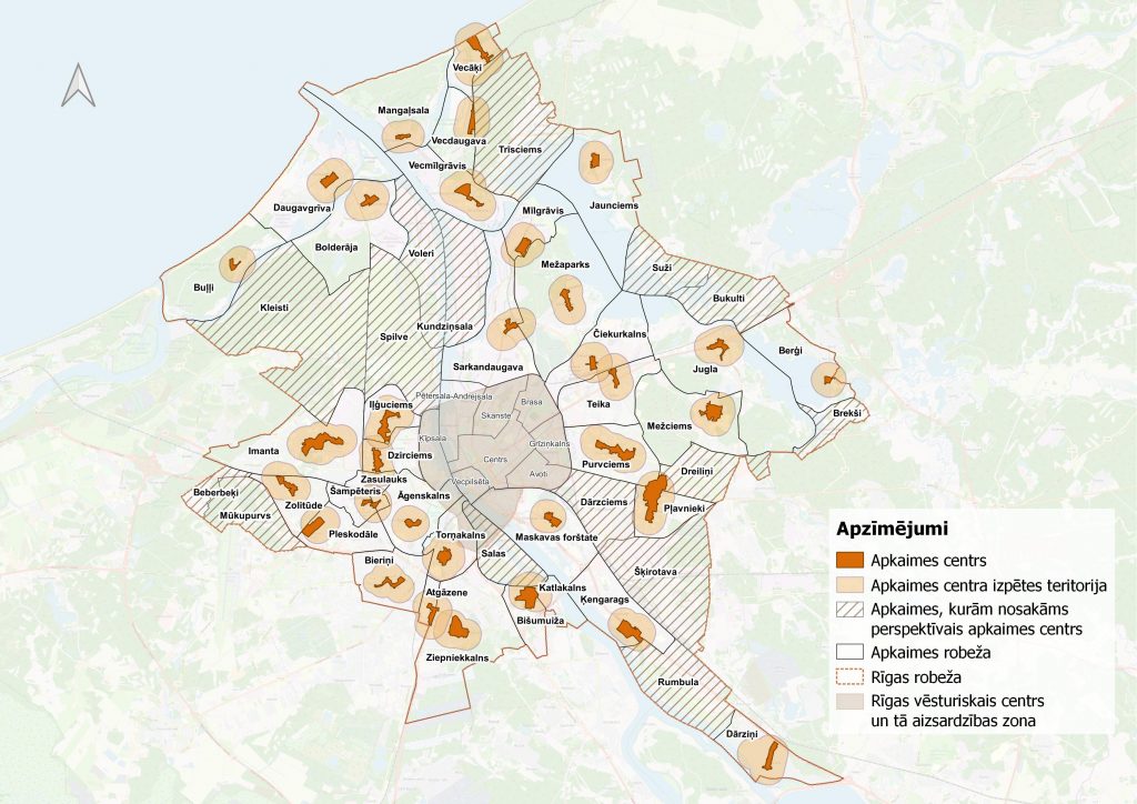 Apkaimju centru attīstības plāns