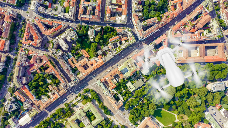 Aicina piedalīties aptaujā par dronu lietošanu un pilsētas gaisa mobilitāti