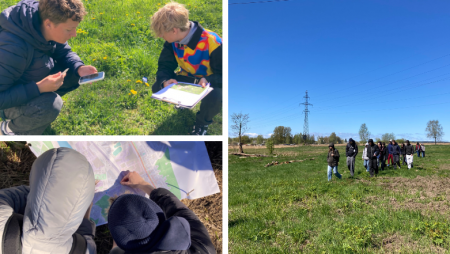 Projektā aktīvi iesaistās jaunieši no Ostvalda skolas