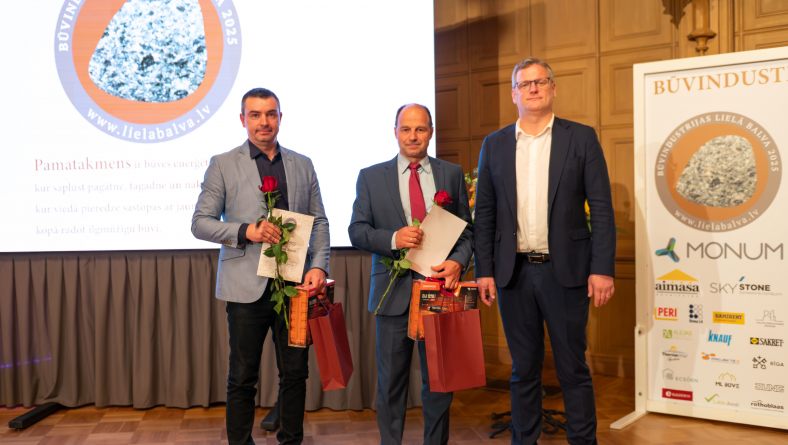 Godināti 2025. gada Būvindustrijas lielās balvas laureāti