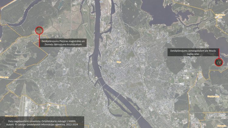 Atcelti divi detālplānojumi