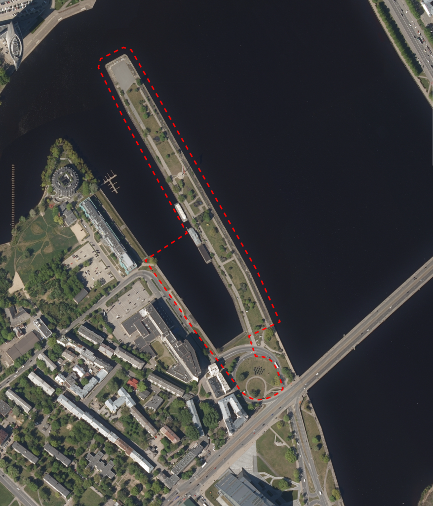 Metu konkursa teritorija