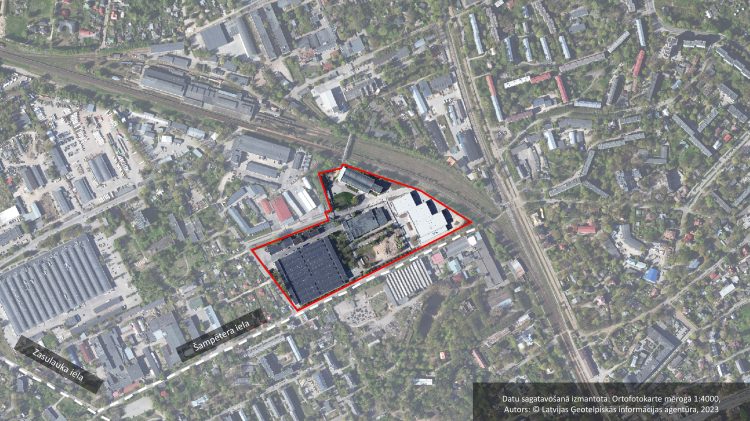 Par IVN sākotnējā izvērtējuma veikšanu Šampētera ielā 2