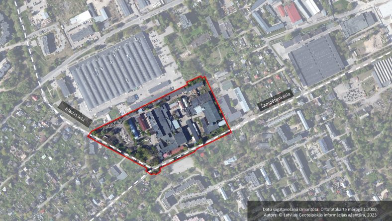 Paziņojums par lokālplānojuma izstrādes uzsākšanu Šampētera ielā 36