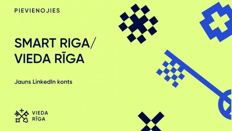 Rīgas viedpilsēta tagad arī LinkedIn